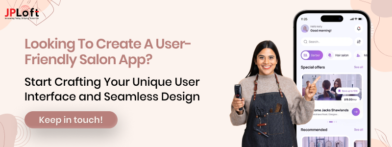 Design a Salon App CTA